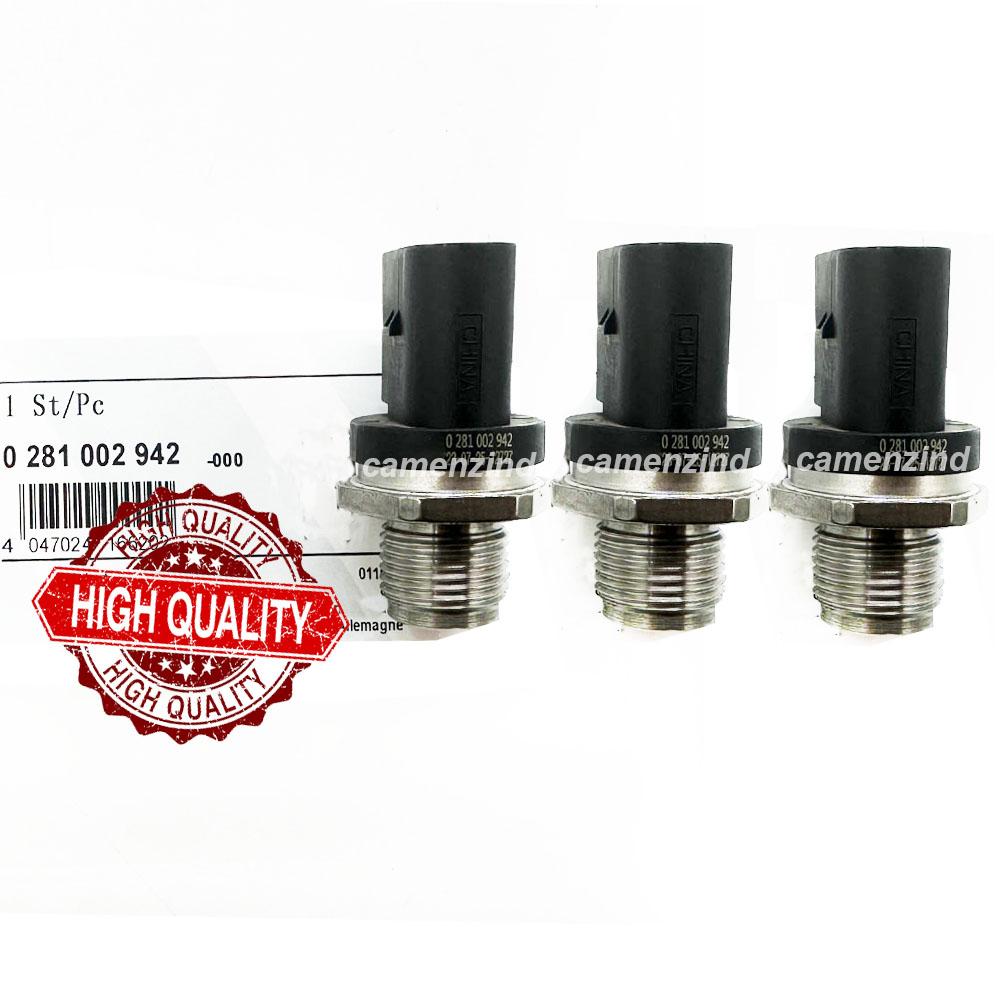 1/3PCS Fuel Rail Pressure Sensor 0281002942 0281002700 0281006022 A0071530228 A0051535828 For Dodge RAM 1500 SPRINTER 2500