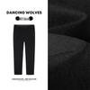 Dance with Wolves Men's Quality Cotton Stretch Business Casual Pants