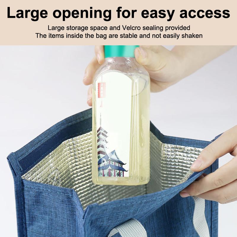 Lunch Bag For Women & Men Adult Insulated Lunch Box, Small Leakproof Cooler Food Lunch Containers Reusable High Capacity