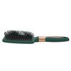Paddle Hairbrush Hair Smoothing Straightening Detangling Cushioned Pad Durable ABS Silicone Detangling Brush for