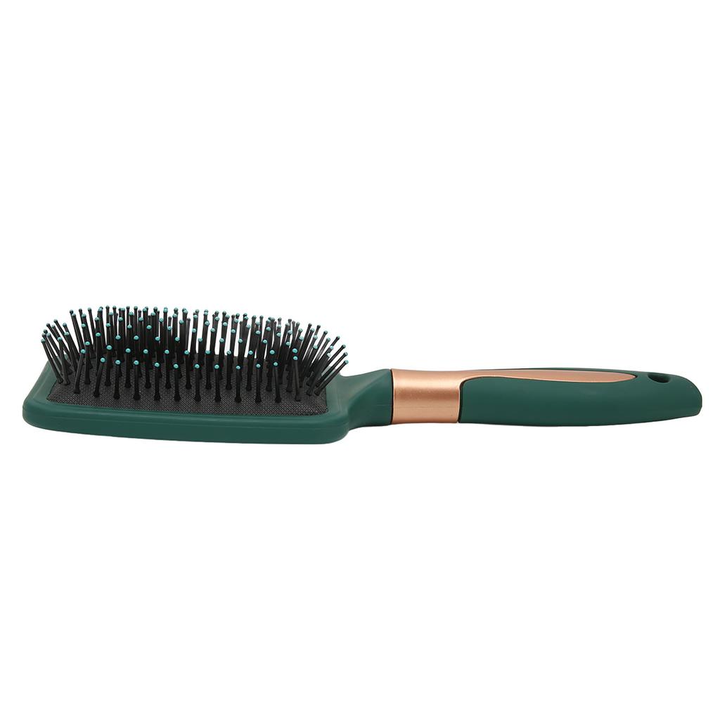 Paddle Hairbrush Hair Smoothing Straightening Detangling Cushioned Pad Durable ABS Silicone Detangling Brush for