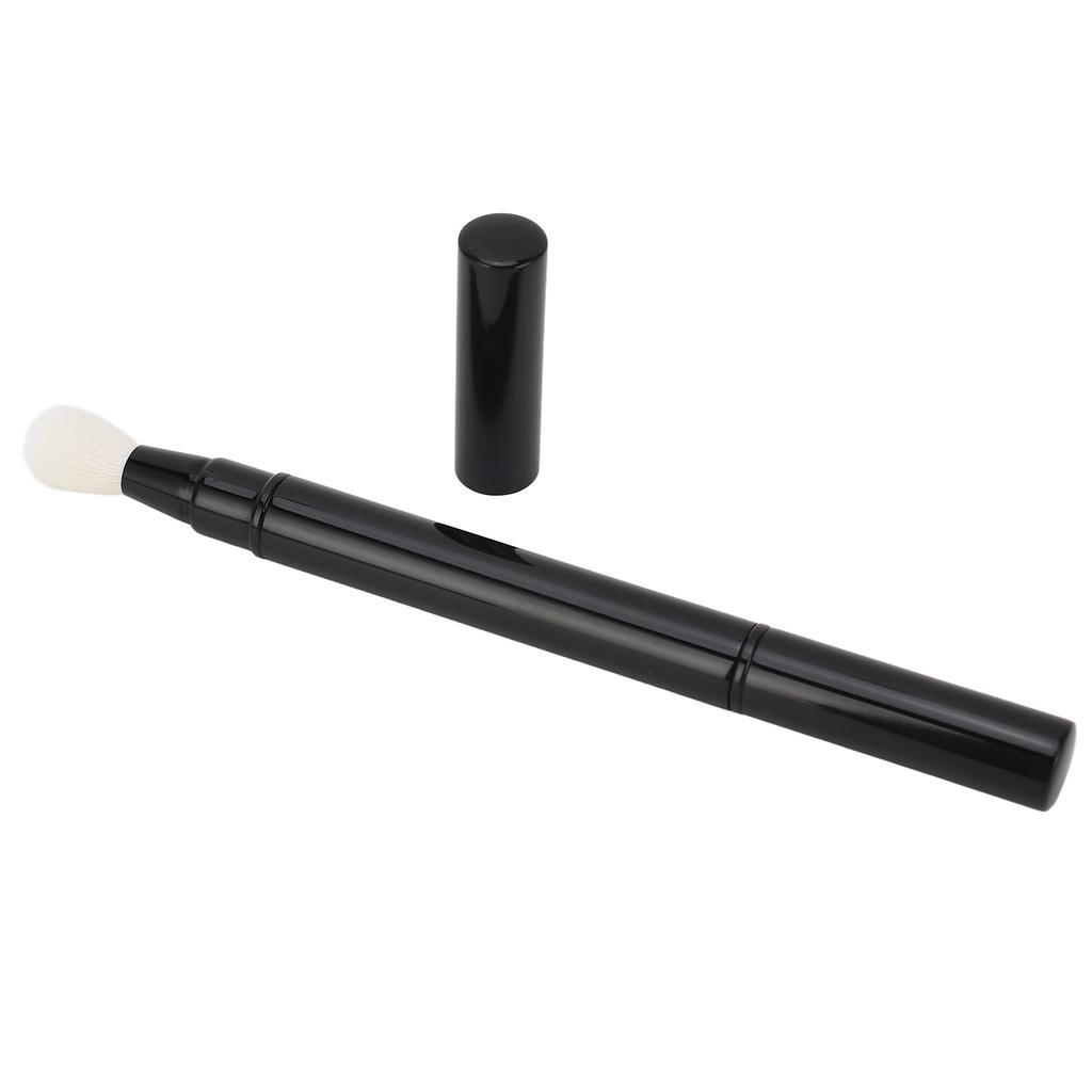 Dual Eyeshadow Brush Retractable Portable Double Ended Eye Makeup Brush for Outdoor Travel