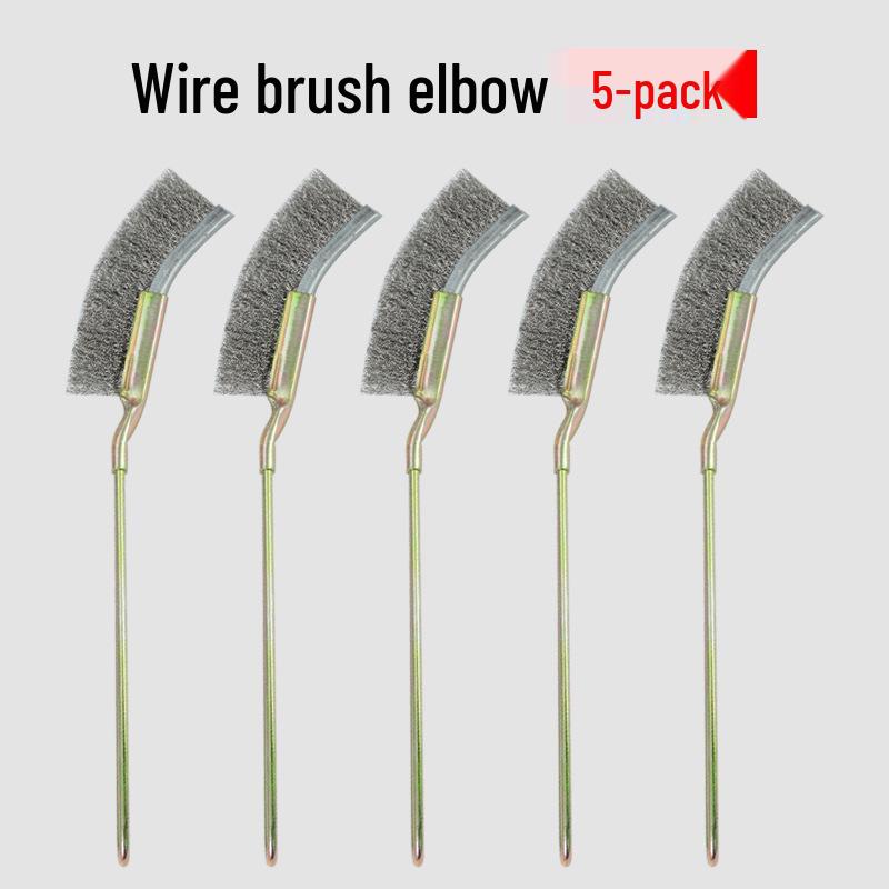 Stainless Steel Wire Brush with Handle - Rust Remover and Barbecue Grill Cleaner