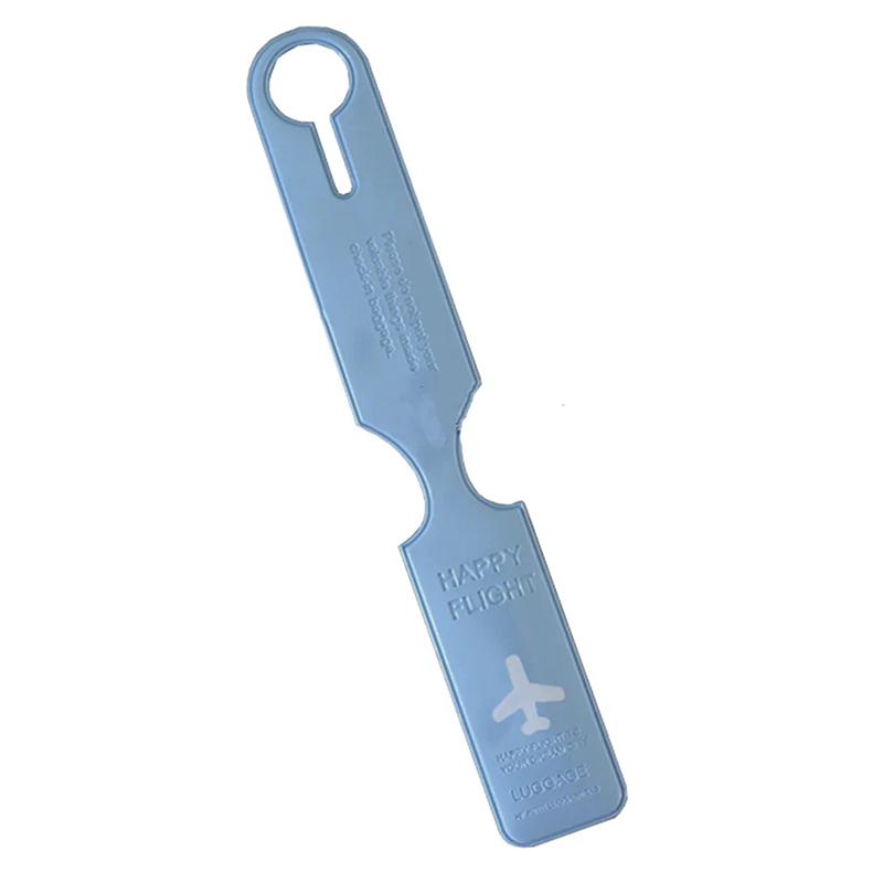 Creative Luggage Tag Portable Solid Color Label Baggage Suitcase Id Address Holder Boarding Tags Travel Accessories