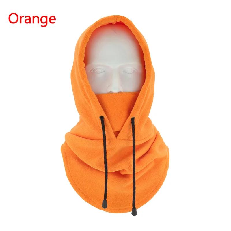 Windproof Cycling Cap Ski Balaclava Plush Winter Warm Hat Outdoor Hood Cap Cold Padded Hood Beanies Neck Warmer Hiking Scarves