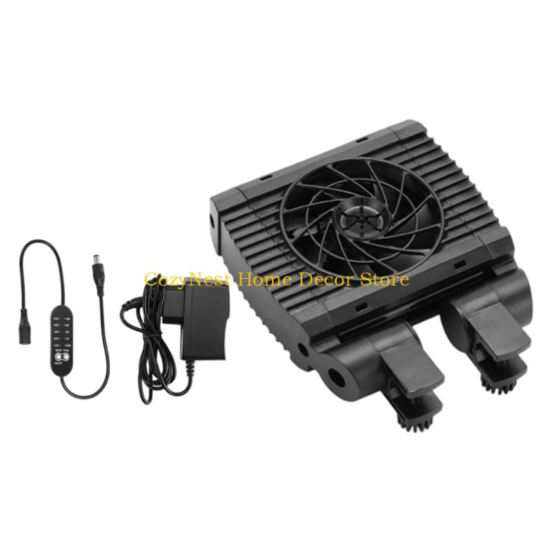 

92MF Aquariums Cooling Fan Easy Clamp Fan for Home Office Use Fishtanks with 5 Adjustable Speed Low Noise Cooling Device