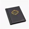 PU Leather Coin Album 10 Pages 120 Pockets Coin Album for Coins Pockets Commemorative Coin,medallions Badges Collection Book