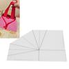 Foldable Food Basket Sew Template Acrylic Transparent Handbag Sewing Template   Sewing Ruler