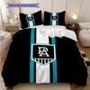 Set Copripiumino Trapuntato Port Adelaide Federa Decorazione per la Casa Regalo di Compleanno (1 * copripiumino + 2 * federa, senza nucleo)