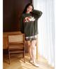 Limited Edition Air Moco SLEEPING DOG JQD Pullover Check Shorts SET PWNT245364 GRN [Gelato Pique] & Women's