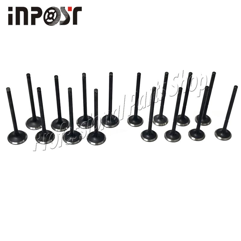 New 16PCS Intake +Exhaust Valve for Toyota 1KD