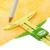 Heavy-Duty Sewing Sliding Ruler, Multi-Function Sewing Gauge Tools, for Tailoring Quilting Crafting Compatible with Seam Guides