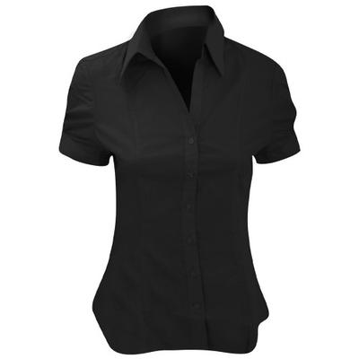 Womens/Ladies Paduli Poplin Short-Sleeved Formal Shirt