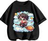Breathable Summer Harry Potter T Shirt Street Fashion Casual Short Sleeve Outfit Boys Girls