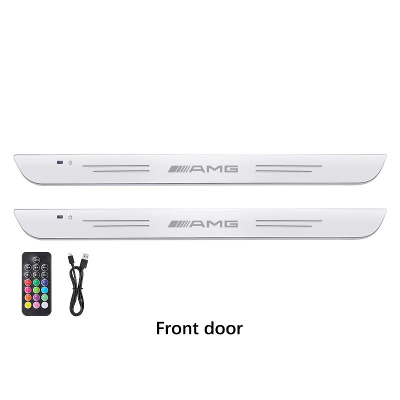 

For Mercedes Benz For Mercedes-Benz AMG A C E V Class Sprinter GLC ML SLK SL Vito GLA GLK CLA Car LED Wireless Welcome Pedal Lig