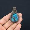 Australian Triplet Opal 999 Copper Wire Wrapped Pendant, Handmade Gemstone Jewelry Pendant Gift For Birthday