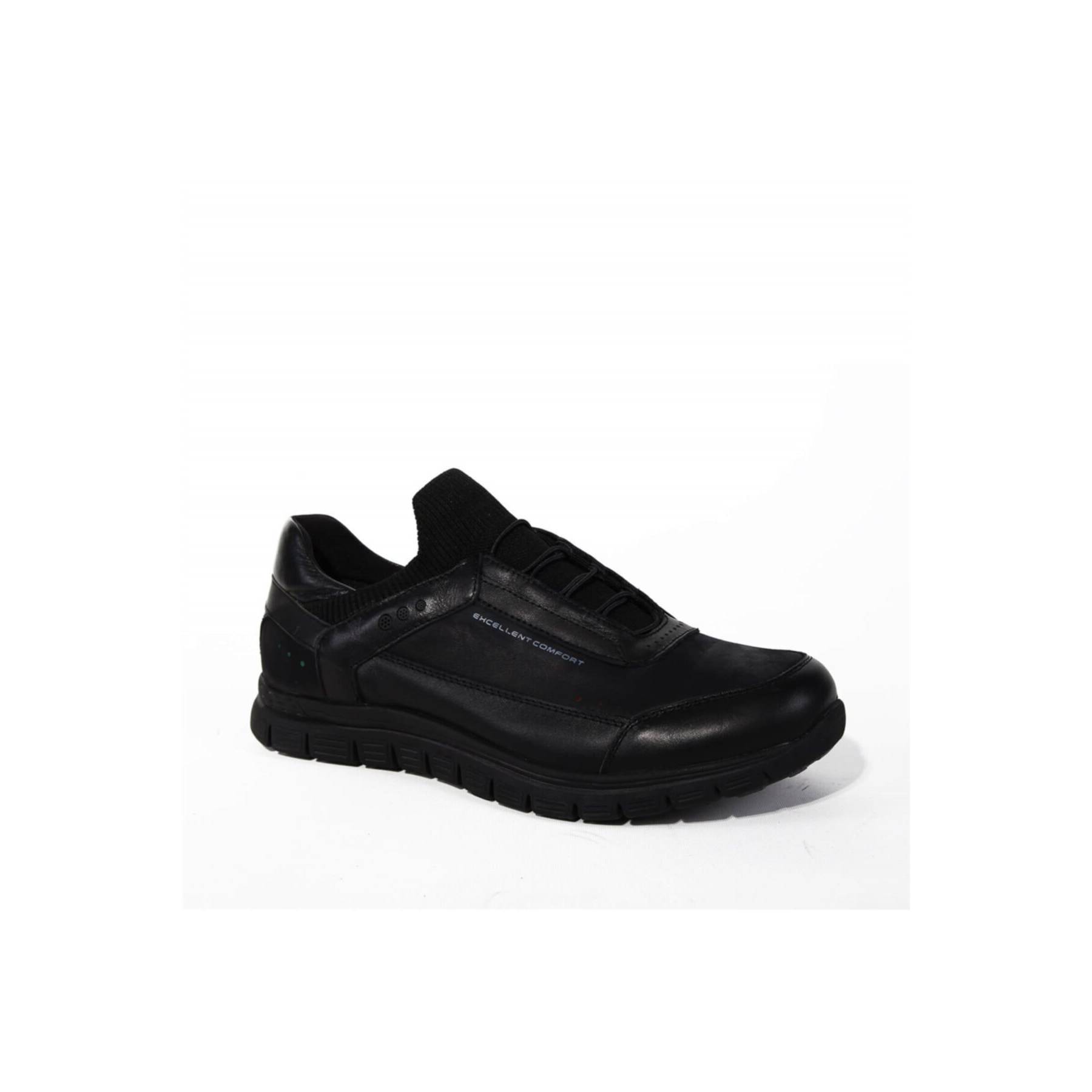 

Men s 2023 Style Askoroz Men s Black Leather Comfort Sports Shoes