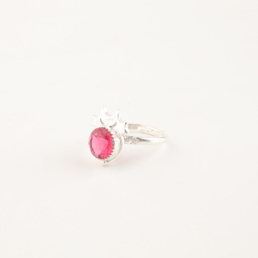 Pink Tourmaline Gemstone 925 Sterling Silver Jewelry Handmade Ring Gift For Wife RR-67-18