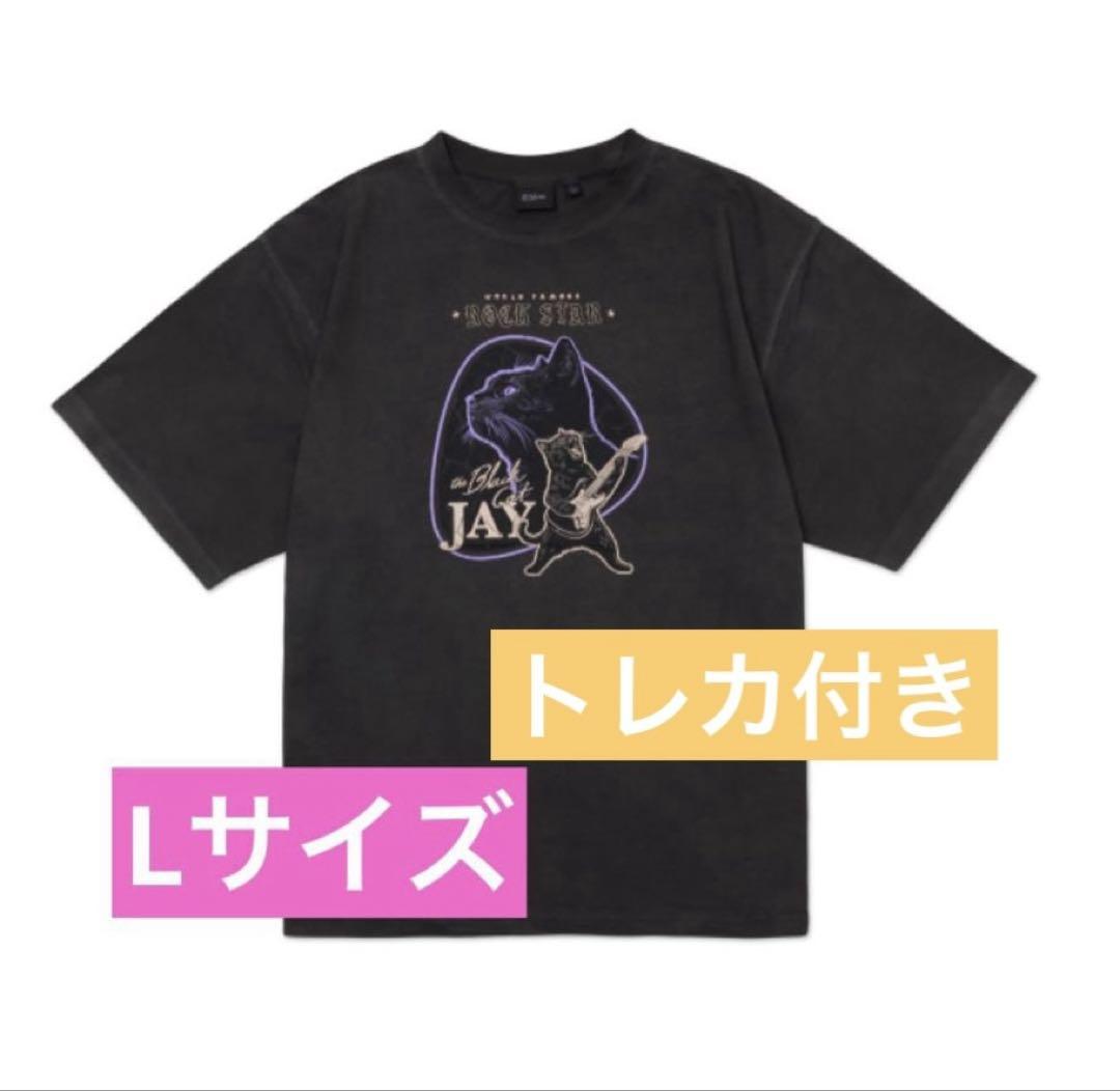 

[USED] Artist-Made Jay Enhypen T-shirt, size L, with trading card