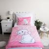 Parure de lit - disney - marie cat - coton - housse de couette 100x135 cm - taie 40x60 cm