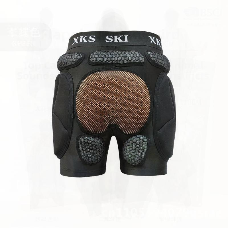 Men's And Women's Ski Hip Pants with Knee Pads Anti-Fall Snowboard Protective Equipment Set Polyurethane Fiber Butt Pads