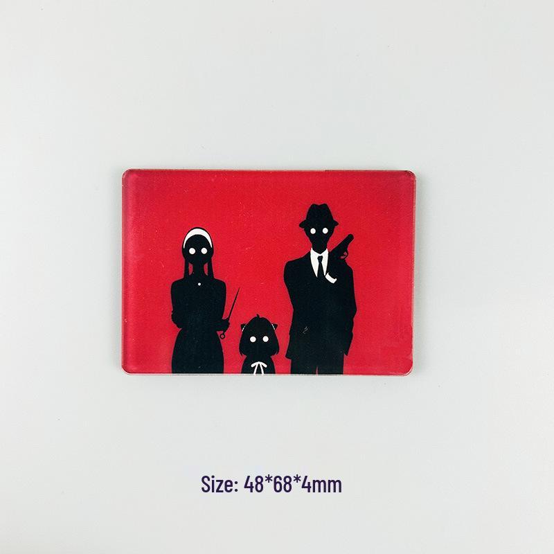 Magnete da Frigorifero in Acrilico Anya di Spy x Family - Decorazione Cartone Animato Anime