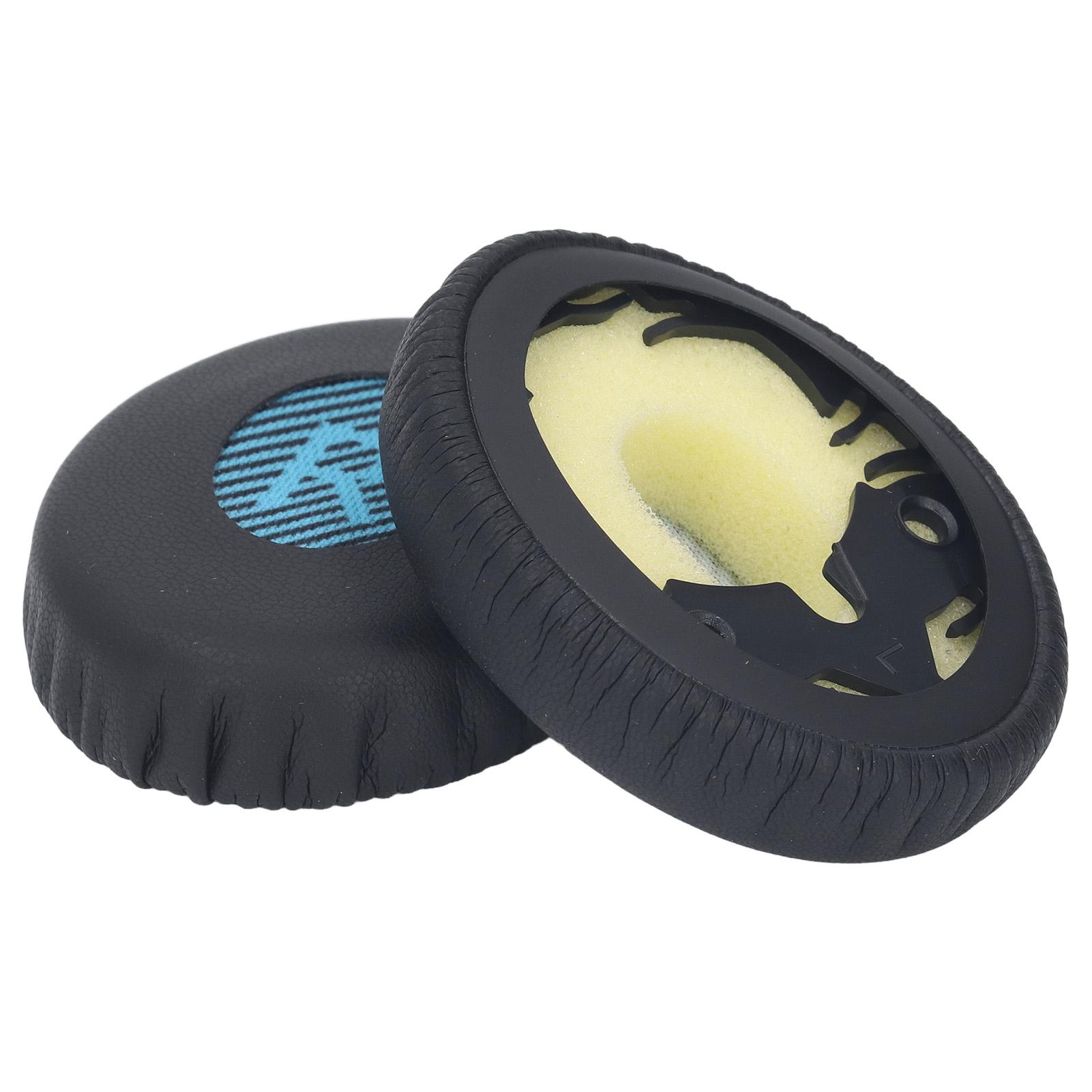 

Headphone Earpads Cushions Protein Leather Memory Foam Comfortable Ear Pads Cushions Replacement синий