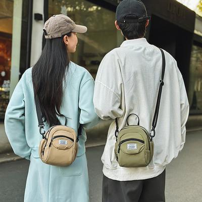 Nylon Bag Men's Multi-Pocket Shoulder Bag Women's Lightweight Crossbody Bag