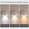 Motion Sensor Night Light Dimmable 3 Light Modes Auto On/Off Rechargeable Simple Installation Wireless Magnetic Wall Light