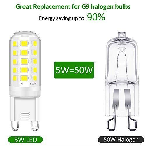 Ampoule LED G9 - Tailcas - 5W - Blanc Froid 6000K - 500LM - Non Dimmable