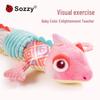 Sozzy Chameleon Baby Height Chart & Soothing Plush Toy, 0-1 Year Old Educational Doll