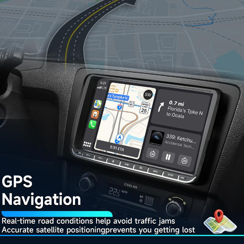 9 Inch Car Radio Android 12 For VW Volkswagen Skoda Octavia Golf Passat B6 B7 Polo Jetta Tiguan Touran 2 Din Autoradio Carplay