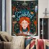 Anne With An E Cartoon Tapestry Home Decoration hippie bohemian decoration divination Home Decor