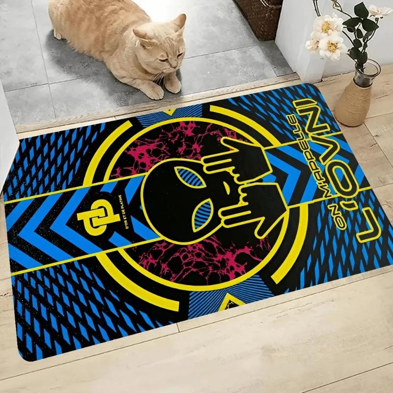 Rapper J-JuL C'est Pas Des Lol Floor Mat Soft Anti-slip Rug for Bathroom Bedroom Stylish Welcome Doormat Machine Washable
