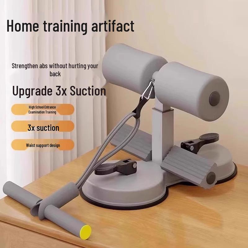 Sit-up Assist Device for Home: Foot Support Exercise Equipment for Fat Reduction, Body Shaping, Belly Slimming, and Weight Loss.