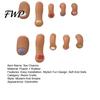 Personalized Accessories 10Pcs Artificial Toes Set DIY 3D Toe Charms Shoes Decoration Tips Nails with Realistic Shape Buckle for Party Festival