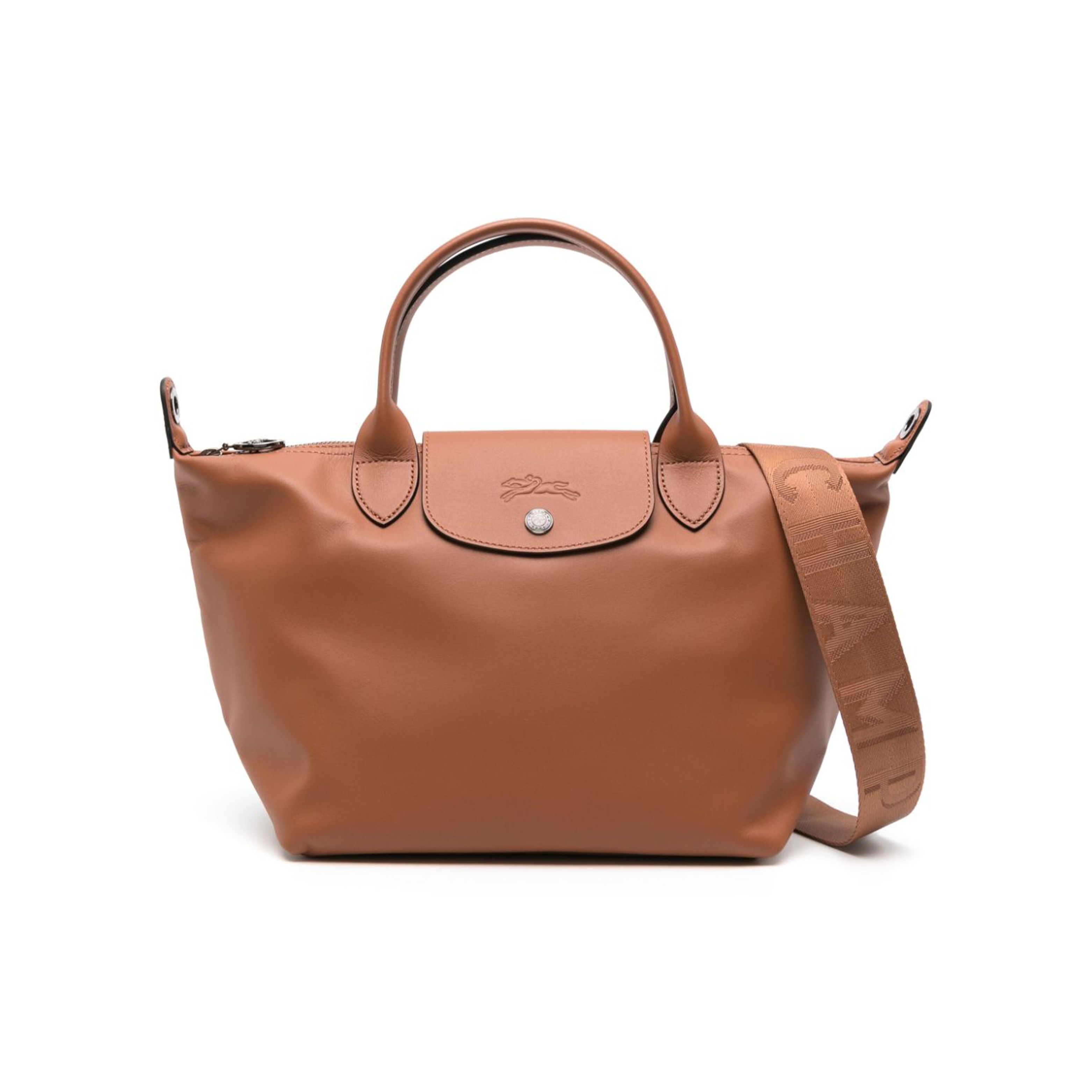 

Longchamp Le Pliage Xtra 25 Snap Zipper Closure Leather Dumpling Shoulder Tote Bag Small Women Bags Brandy 1512987504 Basic Set (Bag+Dust Bag)