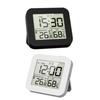 Portable Digital Alarm Clock with Temperature Humidity Reading Multifunctional Desk Clock for Home Heavy Sleeper Alarms
