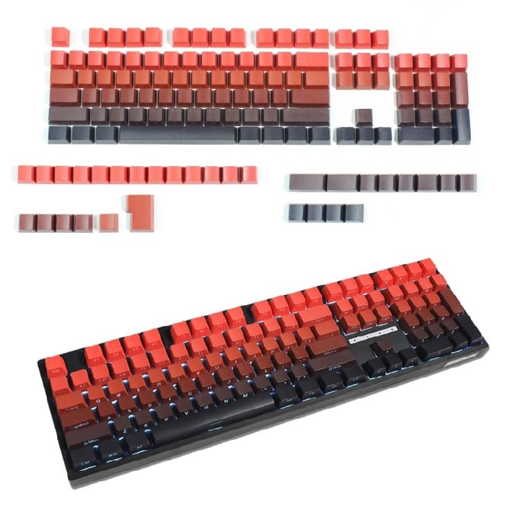 Versatility Gradients Keycaps OEM Profile Keycap for Customizing Keyboards Aesthetics and Enhancing Light Effects