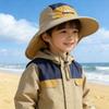 Wide Brim Outdoor Sports Hat Quick Dry Fishing Bucket Hat New Jungle Hiking Cap  for Boys Girls
