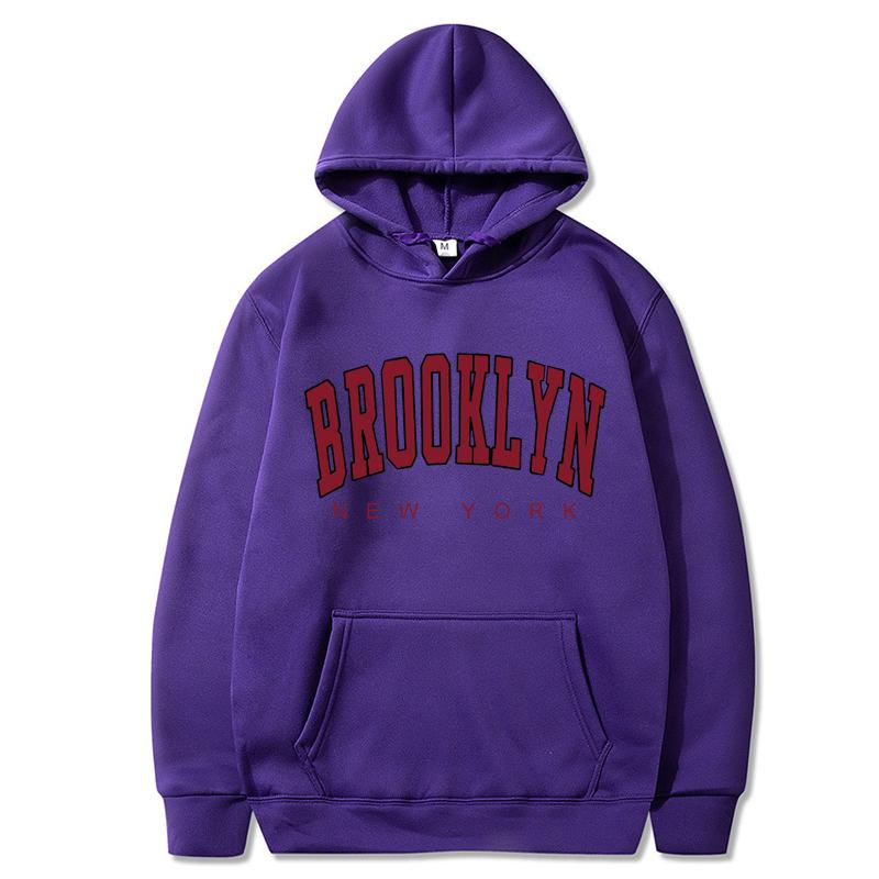 Men Hoodie 1898 New York Print Women Hoodie Set Kawaii Female Sweatshirt Harajuku Loose Long Sleeve Plus Size Clothes