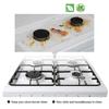 Reusable 4PCS Aluminum Gas Foil Stove Burner Protector Cover Liner Clean Mat Pad