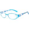 2pcs Men And Women's Anti-Blue Light Reading Glasses Reading Glasses Floral Pattern Reading Glasses Hollow Out Temple +1.0~+4.