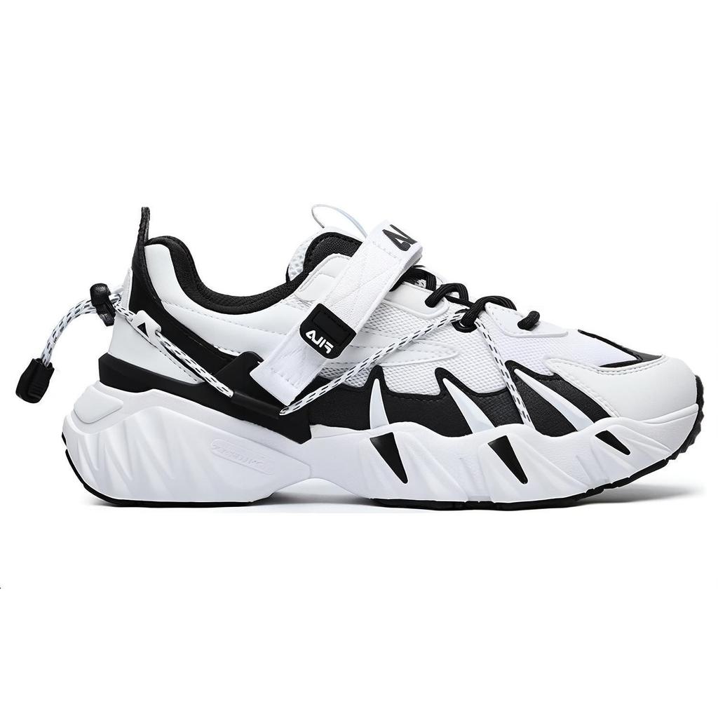 Fila Beast XT Tiger Claw Fabric Sports Comfort Low-Top Lifestyle Shoes Women Sneaker White Black F12W231123FWB