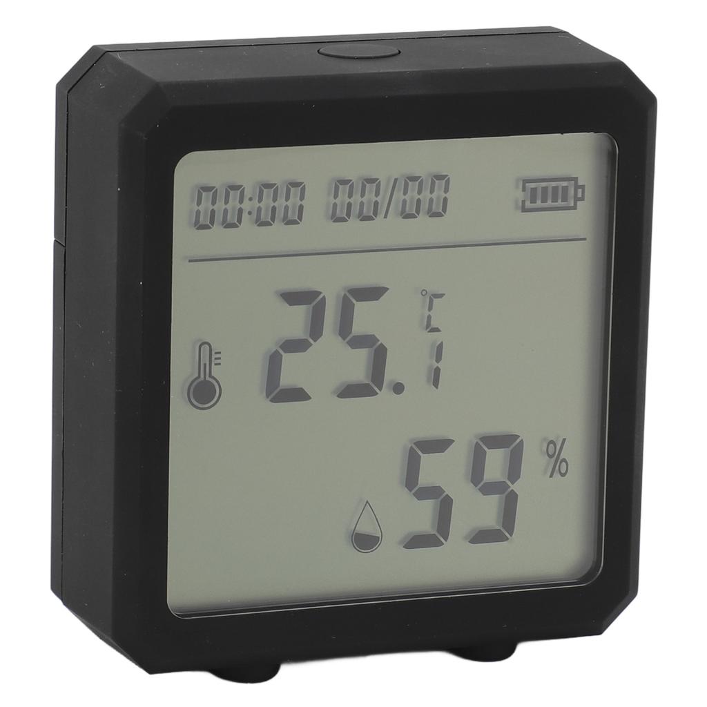 Temperature Humidity Meter LCD Display Wifi Alarm Function Voice Support Digital Hygrometer Thermometer for Indoor