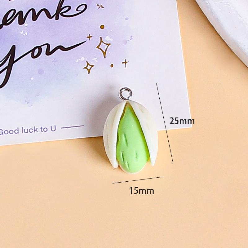 Edible Pistachio Toy Keychain: Personalized Nut Bag Charm Gift