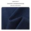 MEDE Men's Japanese Style Washed Denim Long Sleeve Shirt