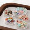 BEPAN 1PCS Summer Gradient Floral Nail Art Dried Flower Mixed Colors Natural Pressed Flowers Handmade DIY Boxed Wearable Nail Material