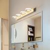 Bathroom Mirror Headlight LED Bathroom Mirror Light Punchfree Toilet Washbasin Wash Table Lamp Dressing Table Fill Light Fixture