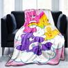 1PC Love Bears Flannel Blanket, Use for Birthday/Holiday Gift, Soft Blanket for Sofa/Bed/Camping/Office/Tourism Use,All Seasons